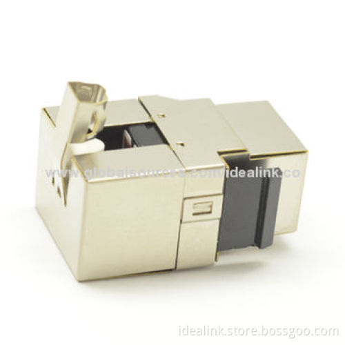 Keystone Jack, Cat5e/6 FTP with CE Standard and RoHS Directive-compliant, OEM Orders Welcomed